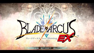 Blade Arcus from Shining EX - Screenshot - Game Title Image