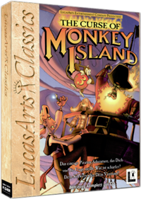 The Curse of Monkey Island - Box - 3D Image