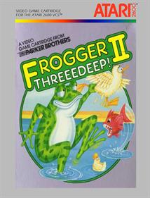 Frogger II: Threeedeep! - Fanart - Box - Front