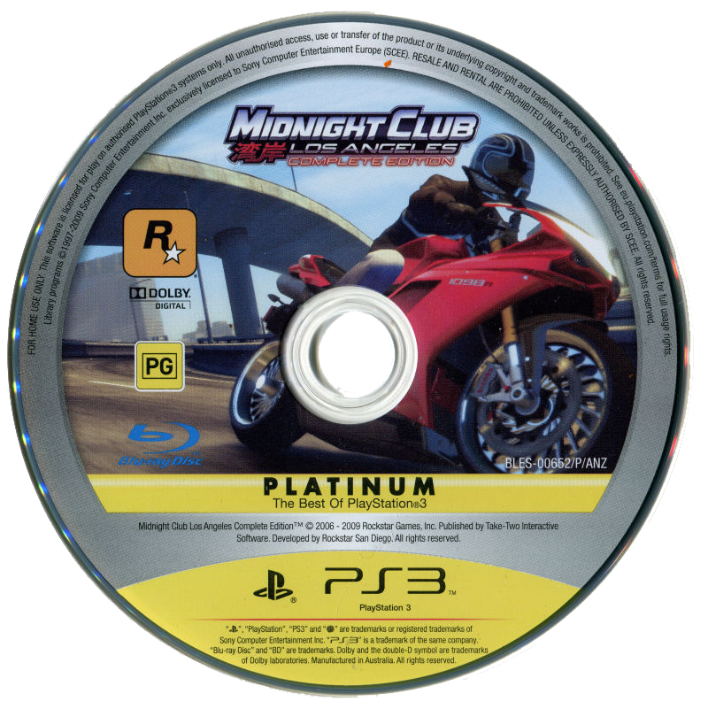  Midnight Club: Los Angeles (Platinum Hits
