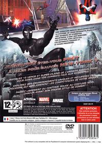 Spider-Man: Web of Shadows: Amazing Allies Edition - Box - Back Image