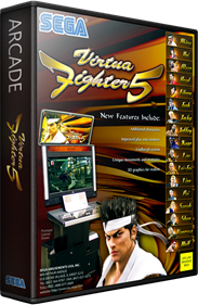 Virtua Fighter 5 - Box - 3D Image