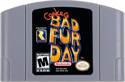 Conker's Bad Fur Day - Cart - Front