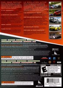 Forza Motorsport 2 - Box - Back Image