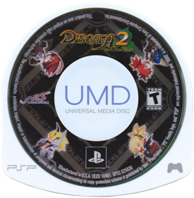 Disgaea 2: Dark Hero Days - Disc Image