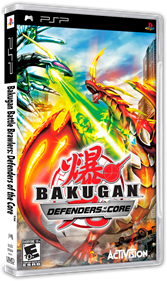 Bakugan: Defenders of the Core - Box - 3D Image