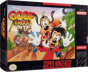 Disney's Goof Troop - Box - 3D Image