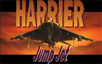 Harrier Jump Jet - Screenshot - Game Title Image