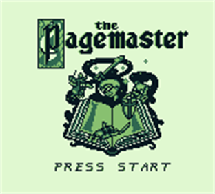 The Pagemaster - Screenshot - Game Title Image