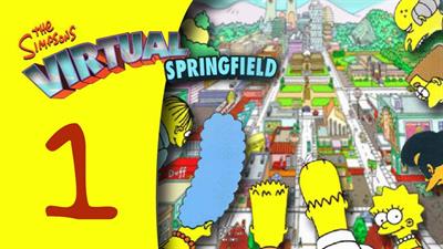 The Simpsons: Virtual Springfield - Fanart - Background Image
