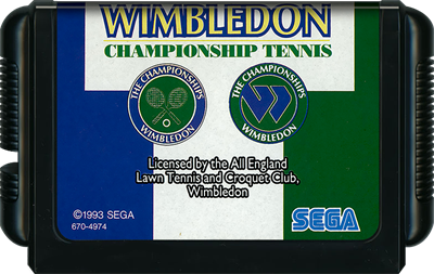 Wimbledon Championship Tennis - Cart - Front Image