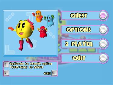 Ms. Pac-Man: Quest for the Golden Maze - Screenshot - Game Title Image
