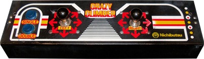 Crazy Climber - Arcade - Control Panel Image