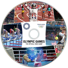 Olympic Games Tokyo 2020: The Official Video Game - Fanart - Disc Image