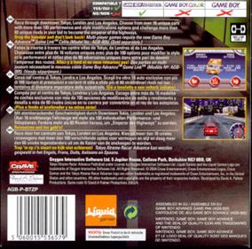 Tokyo Xtreme Racer Advance - Box - Back Image