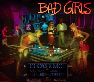 Bad Girls - Arcade - Marquee Image
