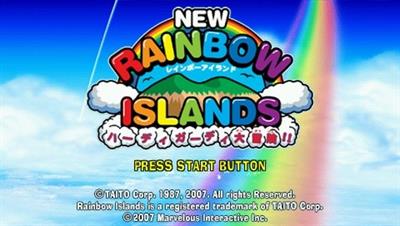 Rainbow Islands Evolution - Screenshot - Game Title Image