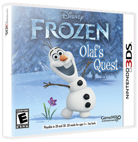 Disney Frozen: Olaf's Quest - Box - 3D Image