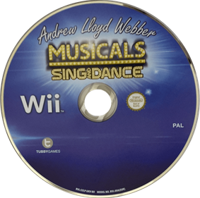 Andrew Lloyd Webber Musicals: Sing and Dance - Disc Image