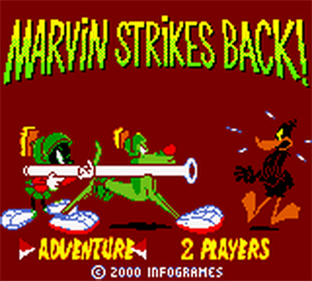 Looney Tunes: Marvin Strikes Back! - Screenshot - Game Title Image