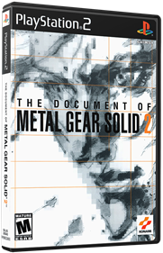 The Document of Metal Gear Solid 2 - Box - 3D Image