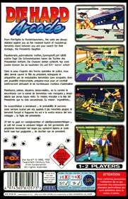 Die Hard Arcade - Box - Back Image