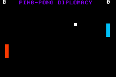 Ping-Pong Diplomacy Advance - Screenshot - Gameplay Image