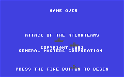 Attack of Atlanteans - Screenshot - Game Title Image