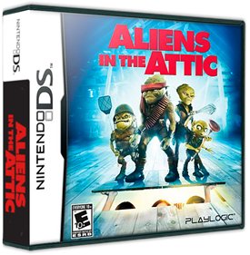 Aliens in the Attic - Box - 3D Image