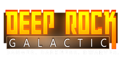 Deep Rock Galactic - Clear Logo Image