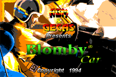 Blomby Car - Screenshot - Game Title Image