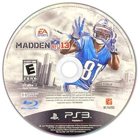 Madden NFL 13 - Disc Image