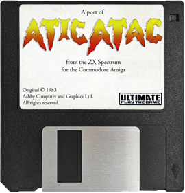 Atic Atac - Fanart - Disc Image