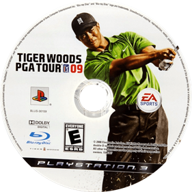 Tiger Woods PGA Tour 09 - Disc Image