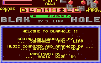 Blakhole - Screenshot - Game Title Image
