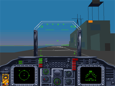 Super-VGA Harrier - Screenshot - Gameplay Image