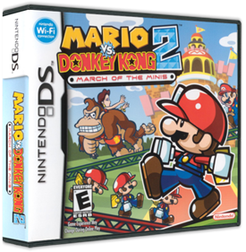 Mario vs. Donkey Kong 2: March of the Minis - Box - 3D Image