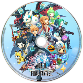 World of Final Fantasy - Fanart - Disc Image