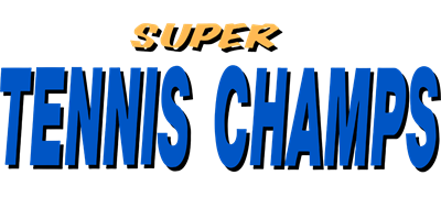 Super Tennis Champs - Clear Logo Image