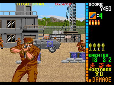 Operation Wolf - Screenshot - Gameplay Image