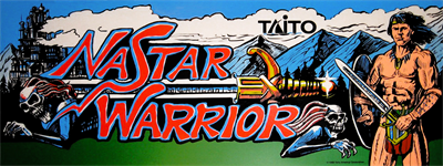 Nastar Warrior - Arcade - Marquee Image