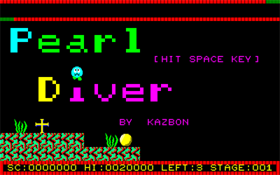 Pearl Diver - Screenshot - Game Title Image