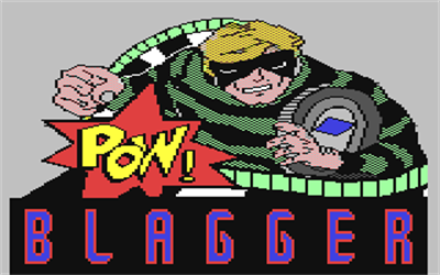 Blagger Goes to Hollywood - Screenshot - Game Title Image