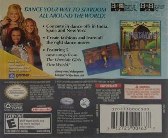 The Cheetah Girls: Passport to Stardom - Box - Back Image