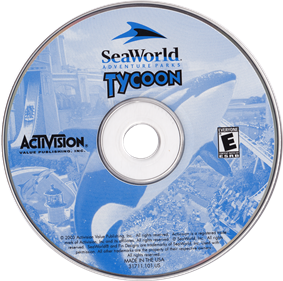 SeaWorld Adventure Parks Tycoon - Disc Image