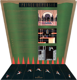 Prince of Persia (Brøderbund Software) - Box - Back Image