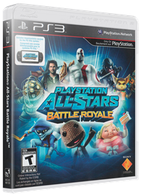 PlayStation All-Stars Battle Royale - Box - 3D Image