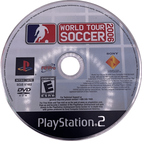 World Tour Soccer 2006 - Disc Image