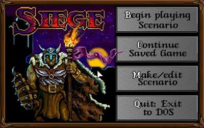 Siege - Screenshot - Game Select Image