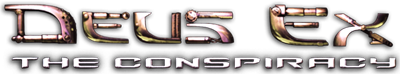 Deus Ex: The Conspiracy - Clear Logo Image